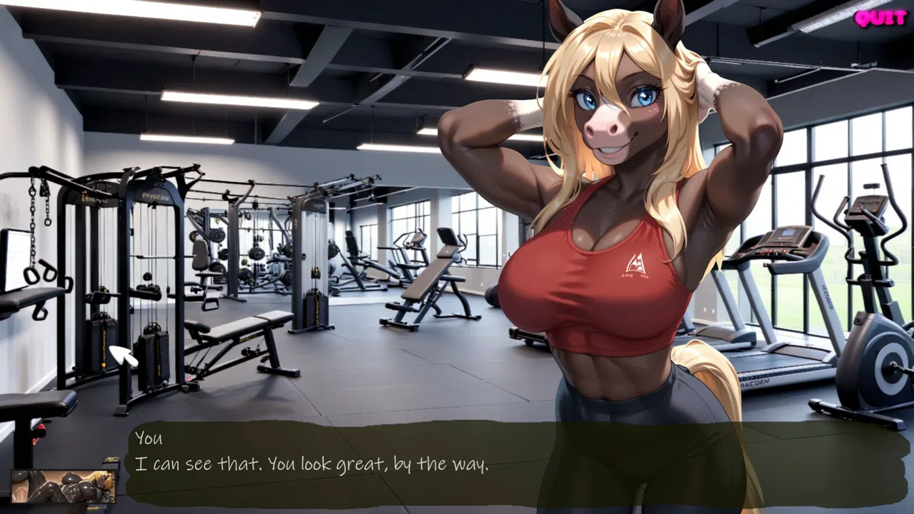 Furry Novel: Locked Hearts Screenshot 1