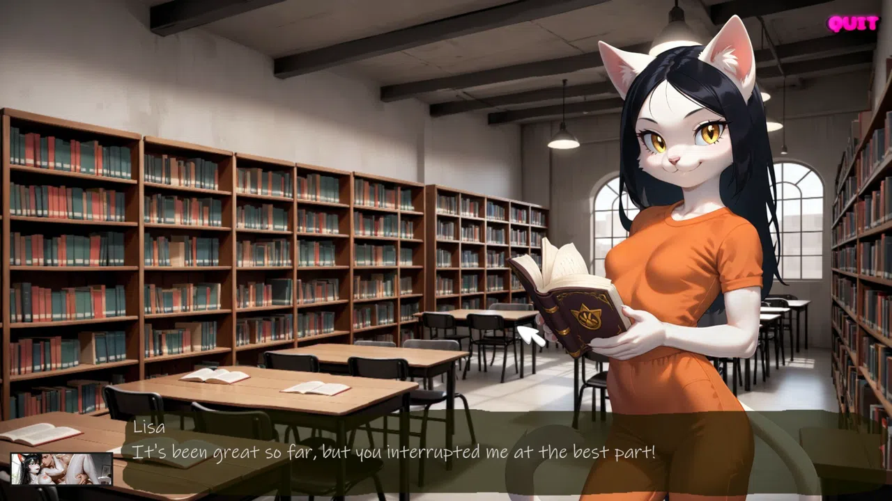 Furry Novel: Locked Hearts Screenshot 3