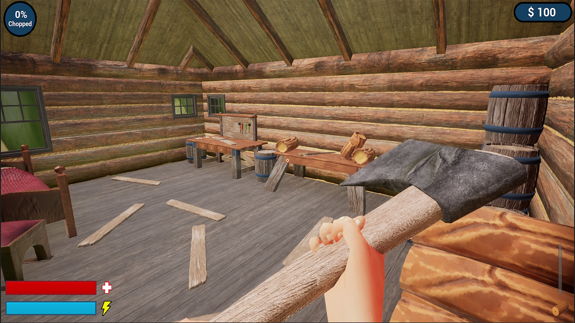 A Game About Cutting A Tree Screenshot 9