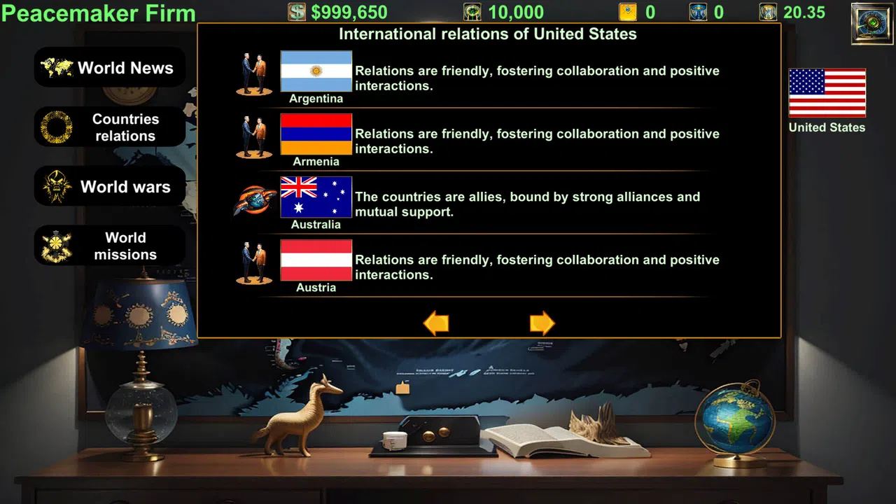 World Diplomat Demo Screenshot 11