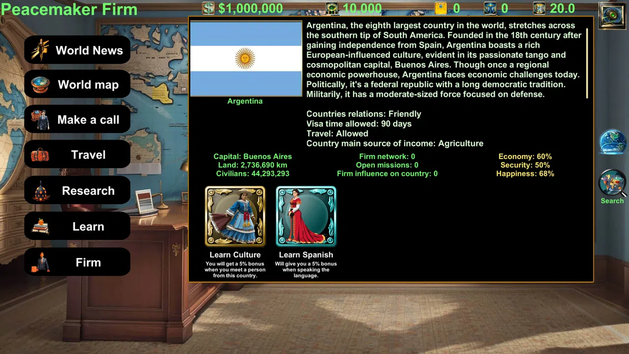 World Diplomat Demo Screenshot 5
