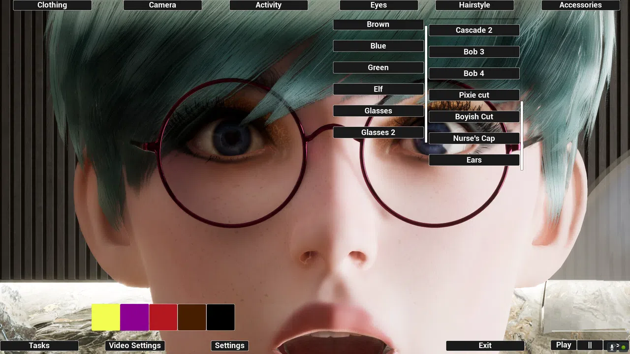 Virtual Girlfriend Lia - Nurse Suit Screenshot 5
