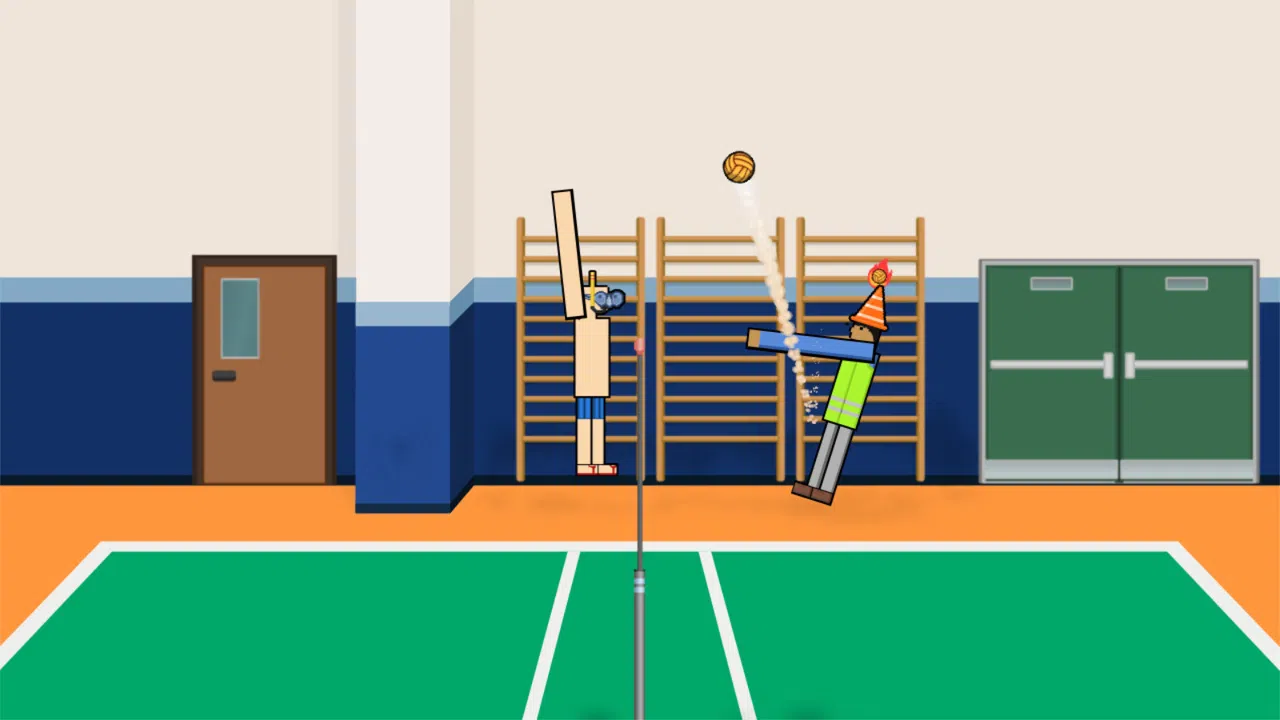 Wacky Volleyball Screenshot 1