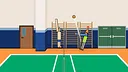 Wacky Volleyball Screenshot 1