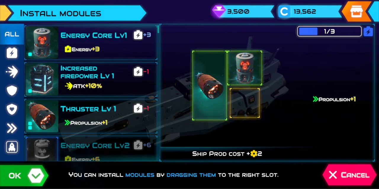Star Titans : War of the Galaxy Screenshot 3