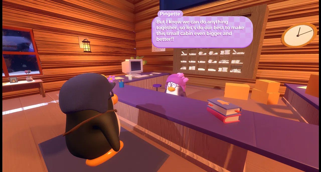 Pingbert's Snow Ride Screenshot 1