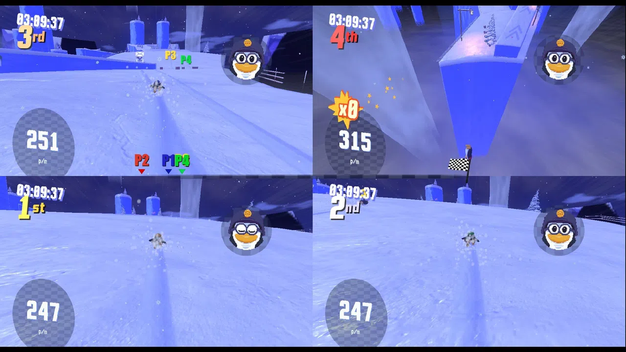 Pingbert's Snow Ride Screenshot 6