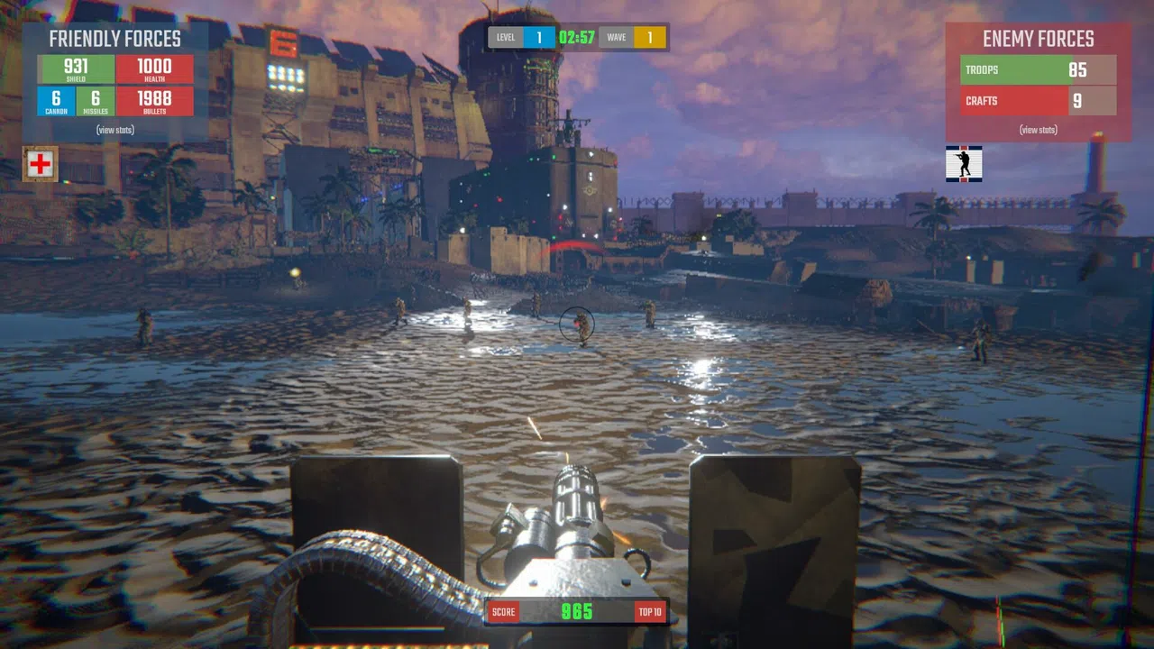BeachHead Arcade Screenshot 2