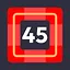 Optimal 45 icon
