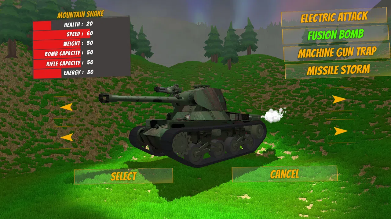 Bulletproof Tank Adventure Screenshot 0