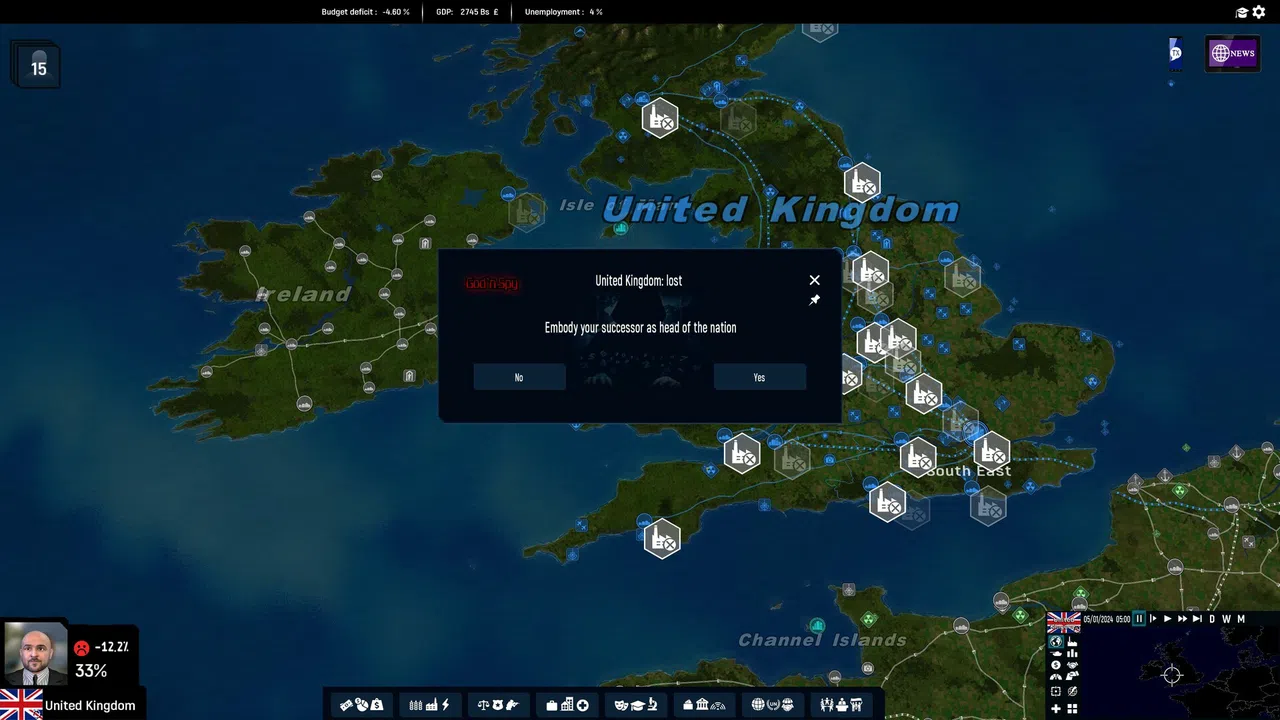God'n Spy Add-on - Geo-Political Simulator 5 Screenshot 2