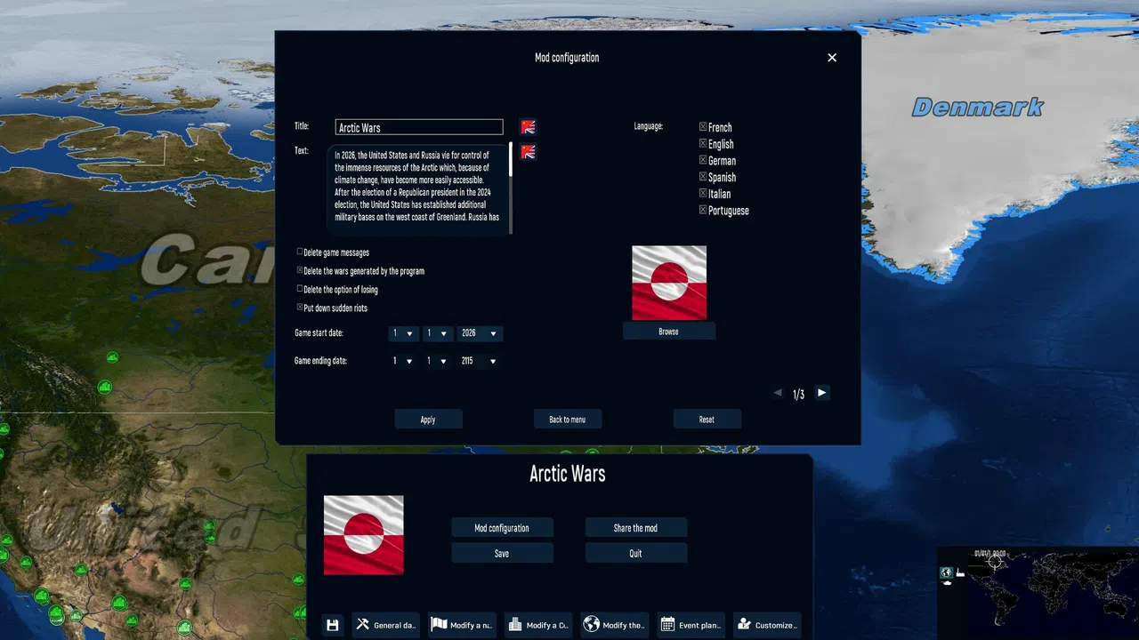 Modding Tool Add-on - Geo-Political Simulator 5 Screenshot 3