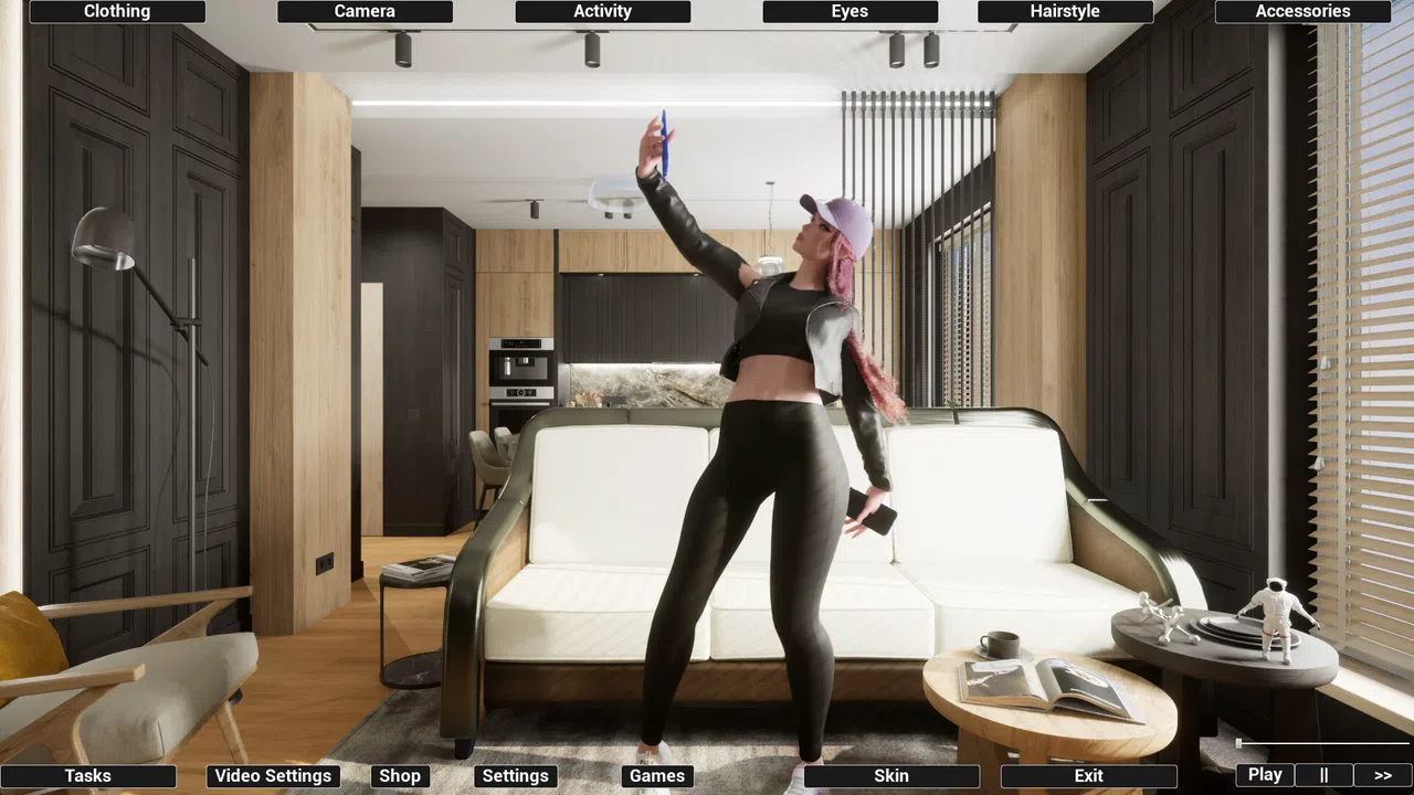 Virtual Girlfriend Lia - Urban Chic Screenshot 3