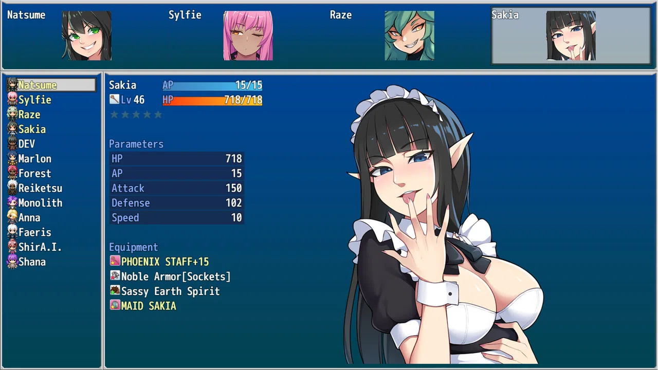 Eternal Dreamers Rising - Maid Sakia (Fashion) Screenshot 0