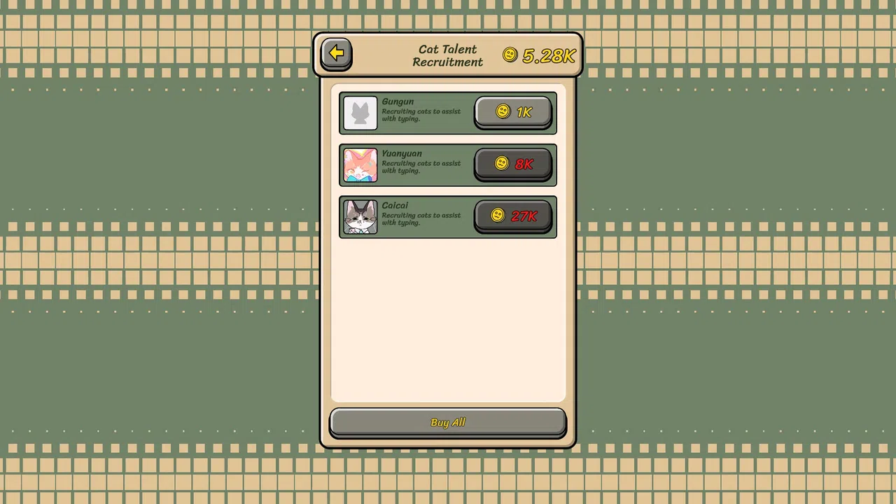 Infinity Cats Project Screenshot 1