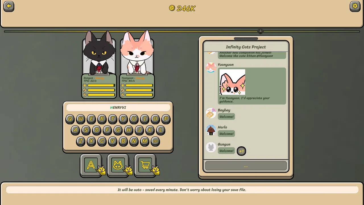 Infinity Cats Project Screenshot 3