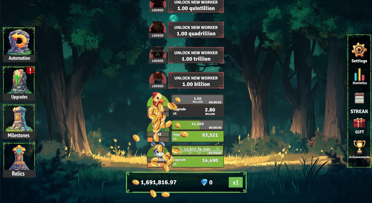 Animal Workforce: Idle Tycoon Clicker Screenshot 2