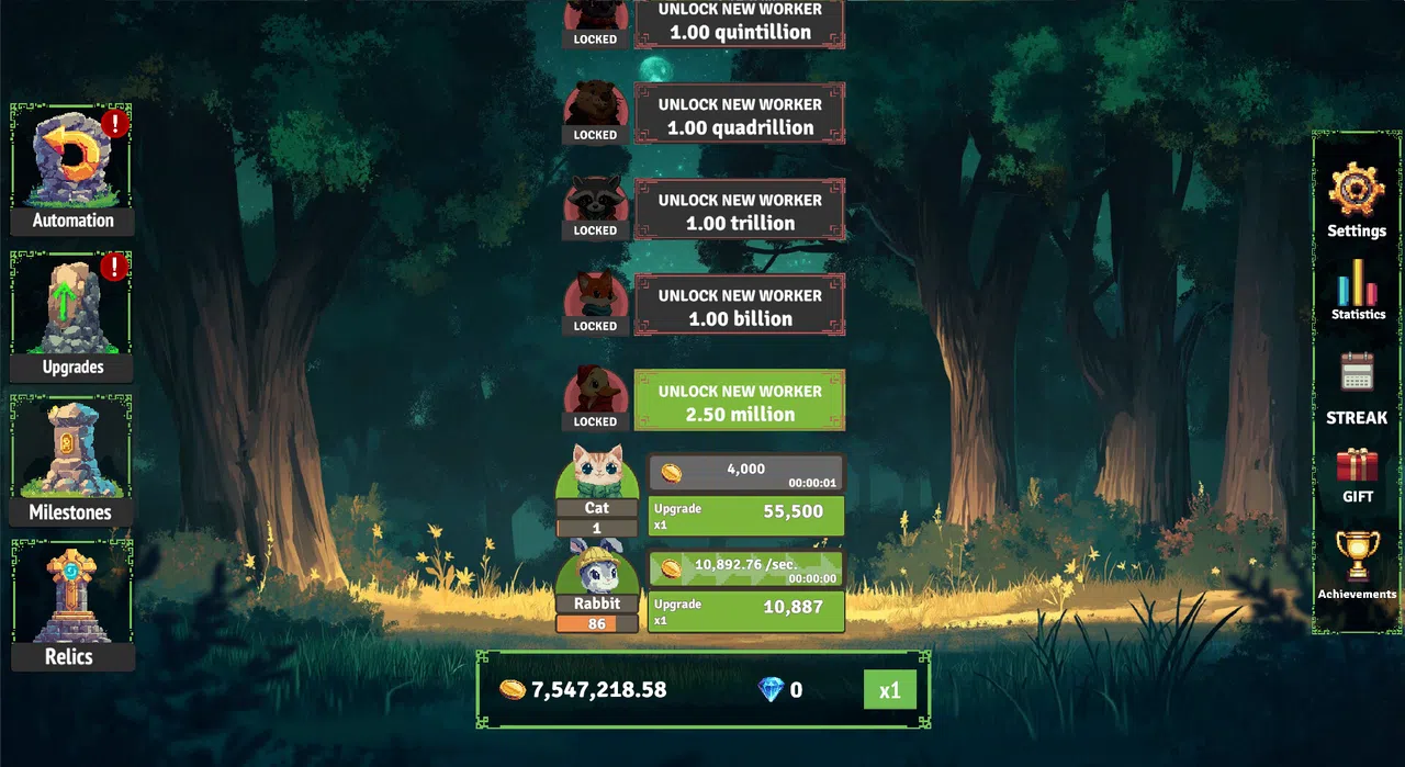 Animal Workforce: Idle Tycoon Clicker Screenshot 1