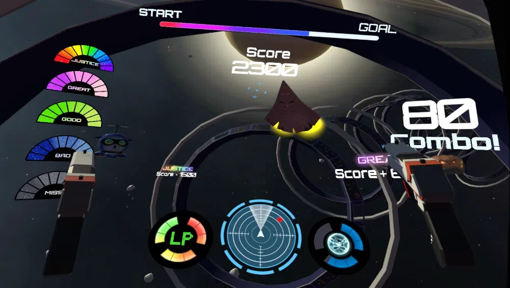 ユニバース・リズムシューティング Screenshot 1