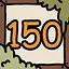 One hundred fifty cats icon