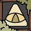Mysterious room icon