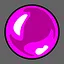 Arcade violet marble. icon