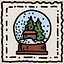 Snow balls icon
