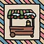 Christmas fair icon