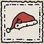 Santa hats icon