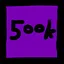 500k score icon