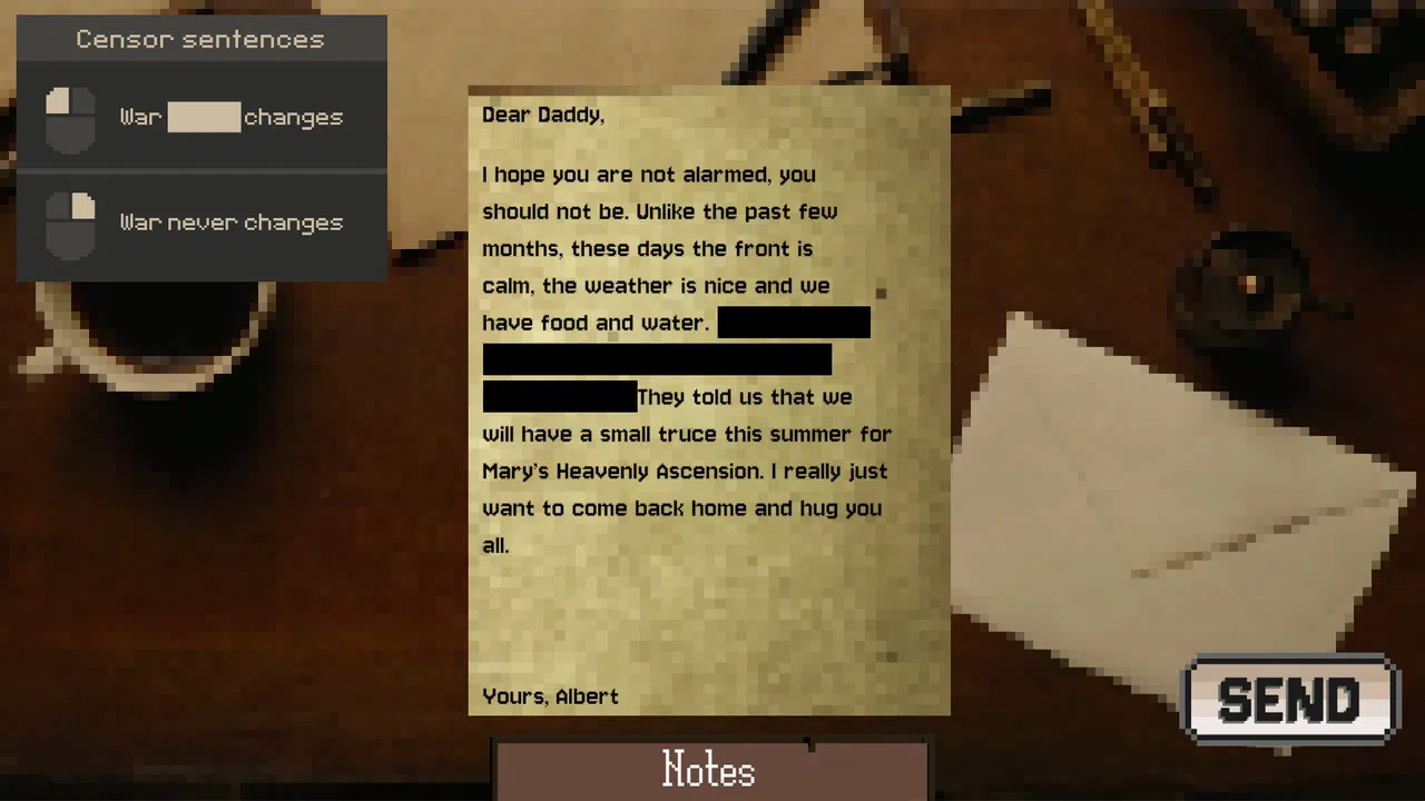 Letters from the War Screenshot 3
