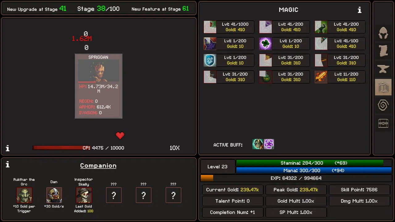 Stage Break Idle Screenshot 3