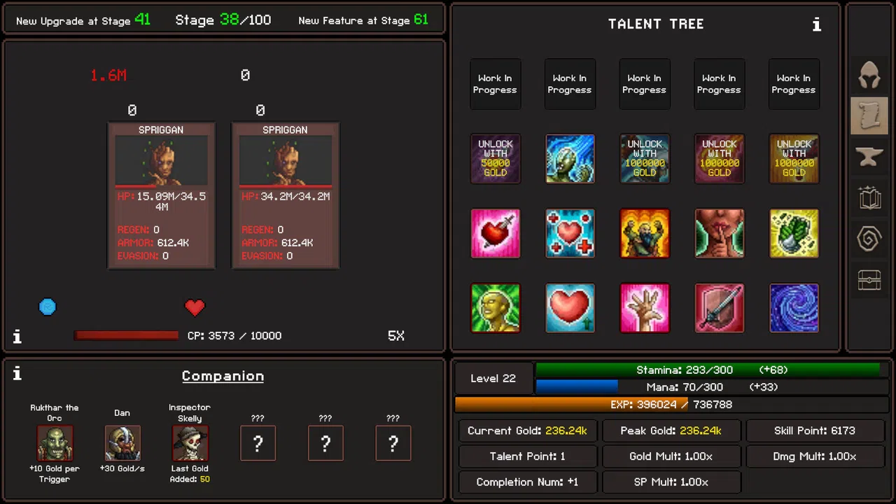 Stage Break Idle Screenshot 1