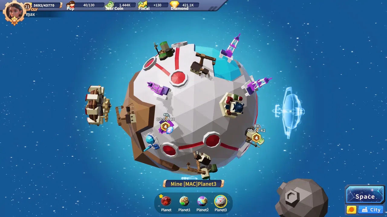 Let's Build Wonders: Galaxy Screenshot 3