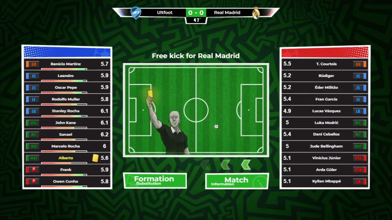 UltFoot: Football Manager Screenshot 0