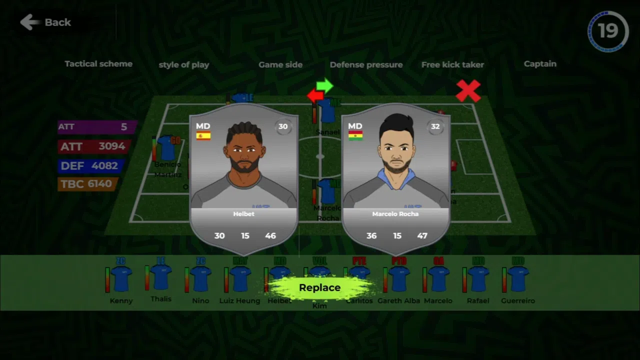 UltFoot: Football Manager Screenshot 1