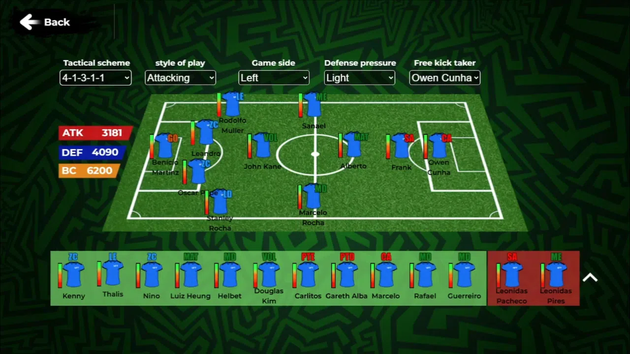 UltFoot: Football Manager Screenshot 5