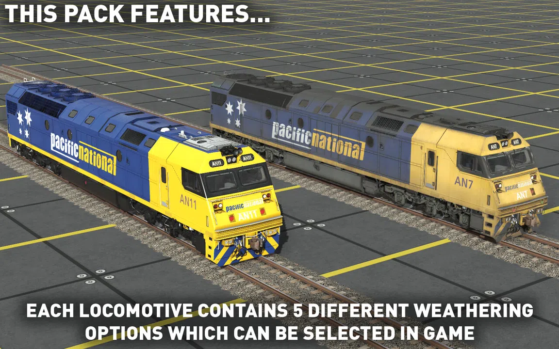Trainz Plus DLC - SA AN Class - Pacific National Screenshot 2
