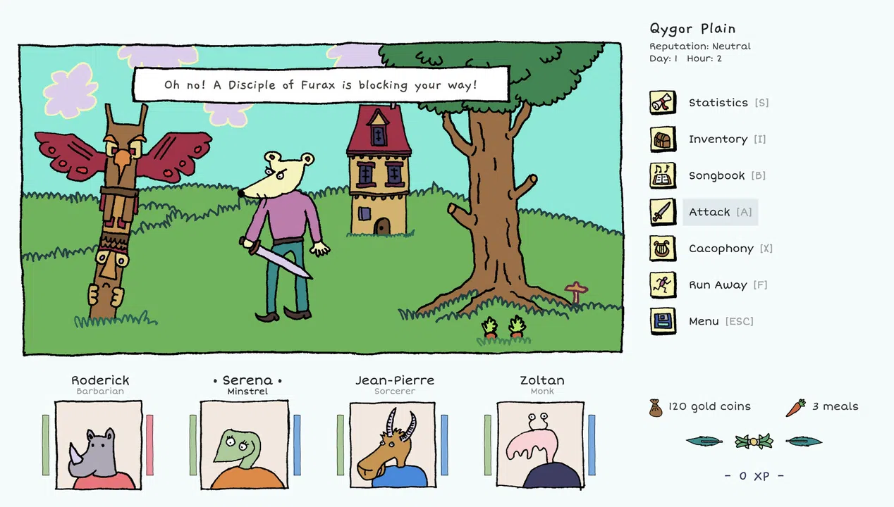 Heroes of the Seven Islands Demo Screenshot 2