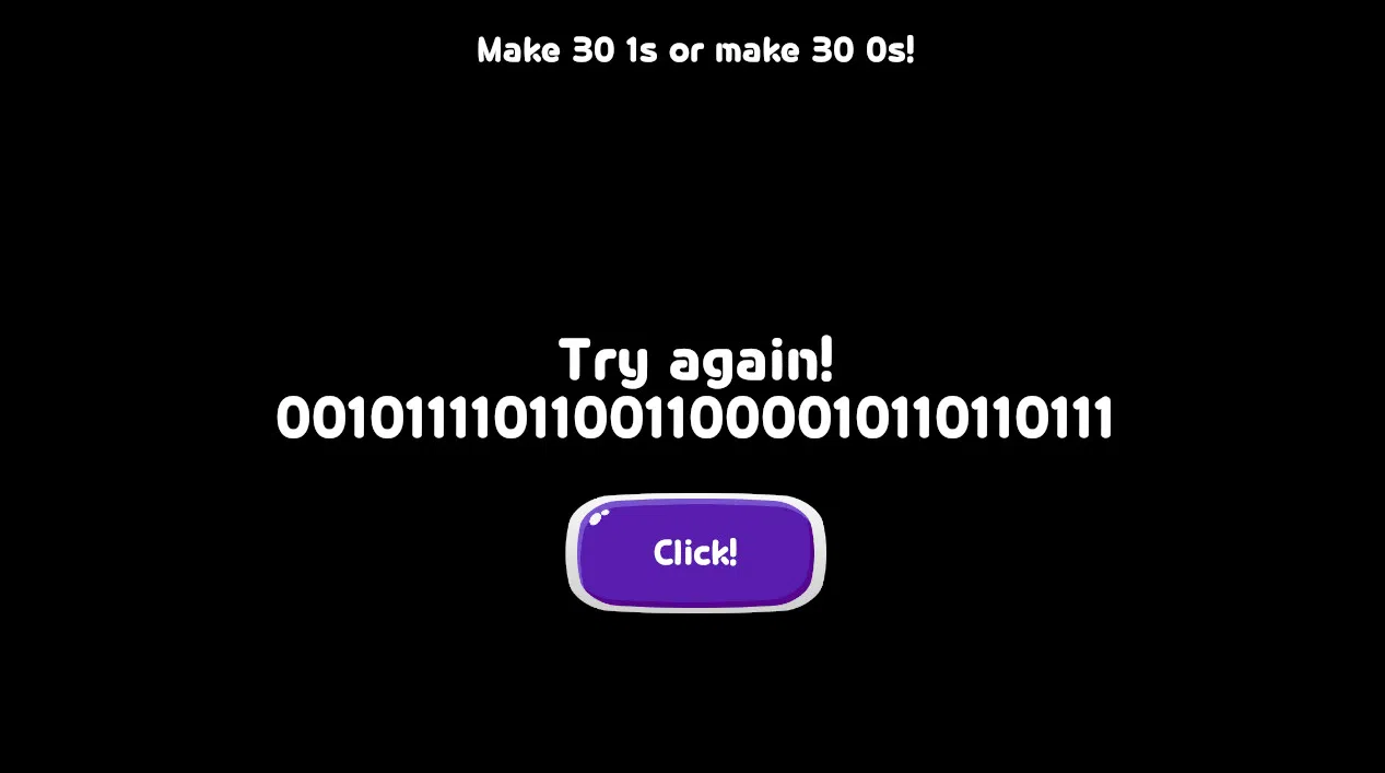 Binary Game Screenshot 2