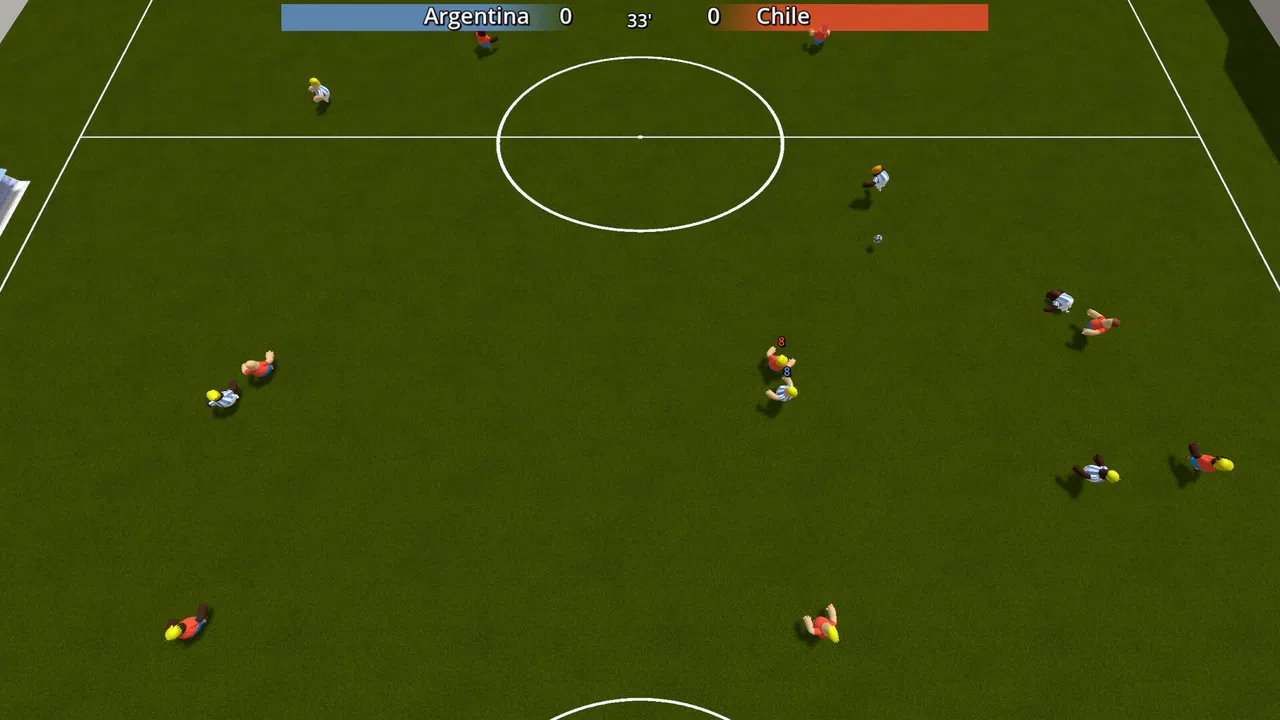 Retro Soccer Screenshot 1