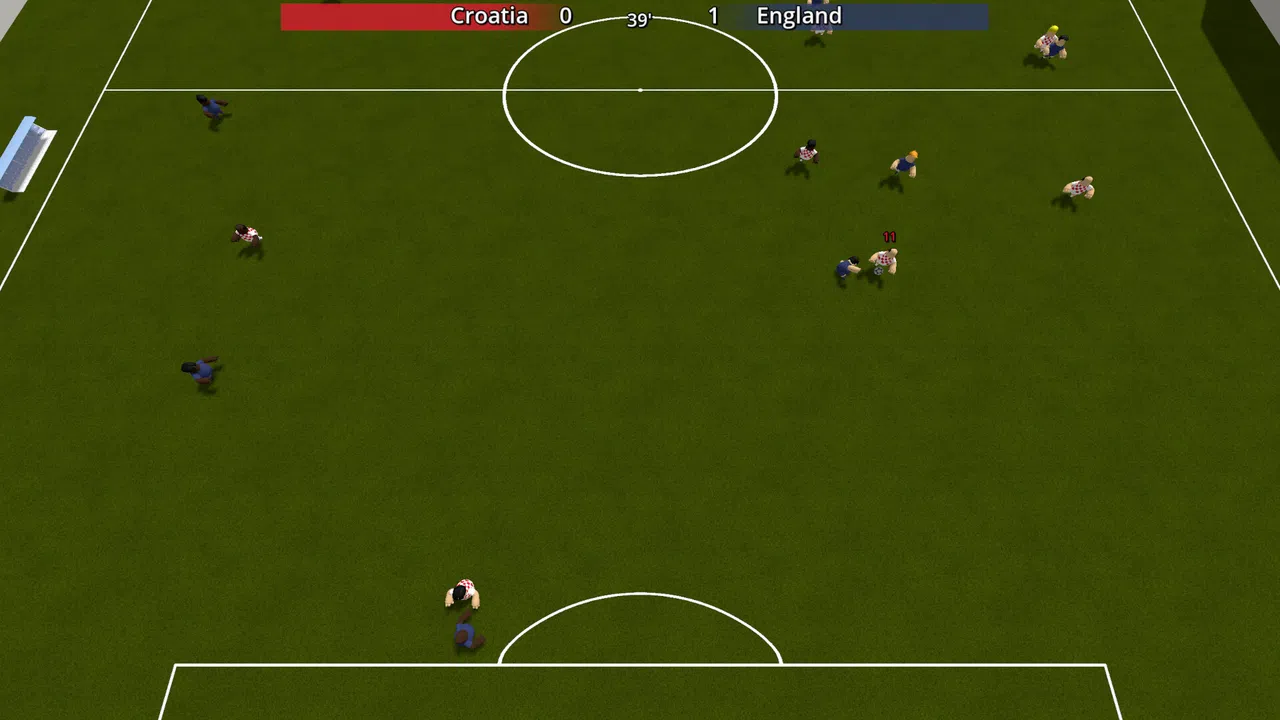Retro Soccer Screenshot 3