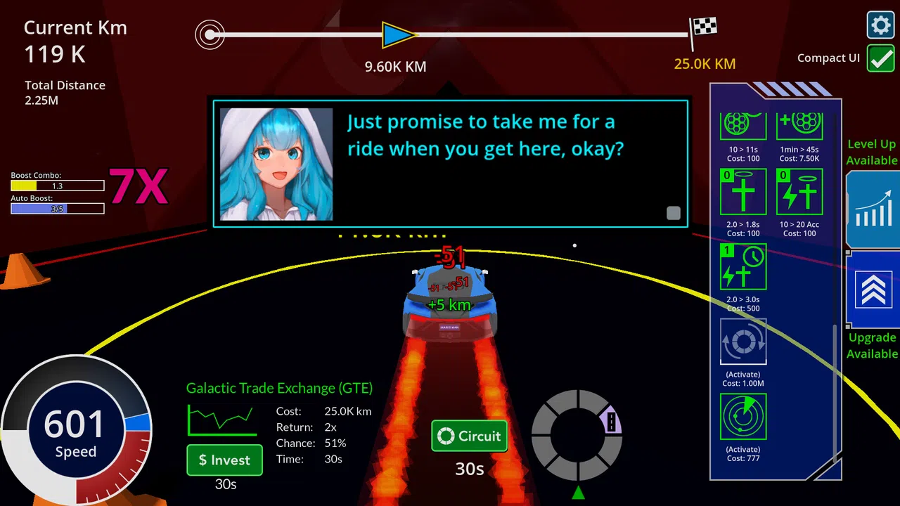 Progress Racer RPG Screenshot 1
