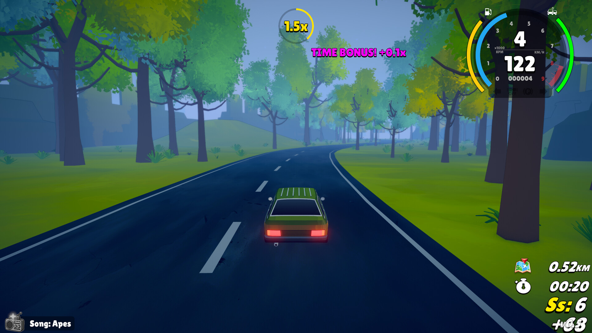 Crazy Roads Screenshot 1