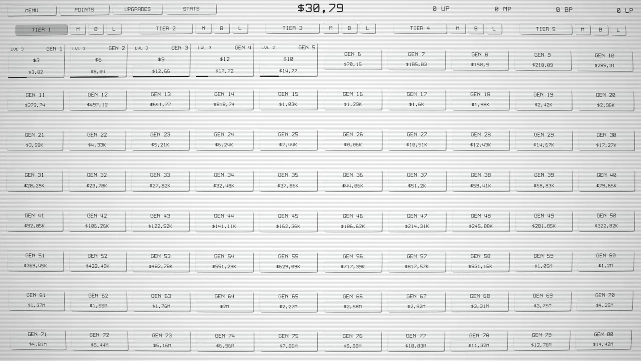 Idle Tiers Screenshot 0