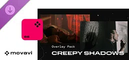 Movavi Video Suite 2025 Steam Edition - Creepy Shadows Overlay Pack