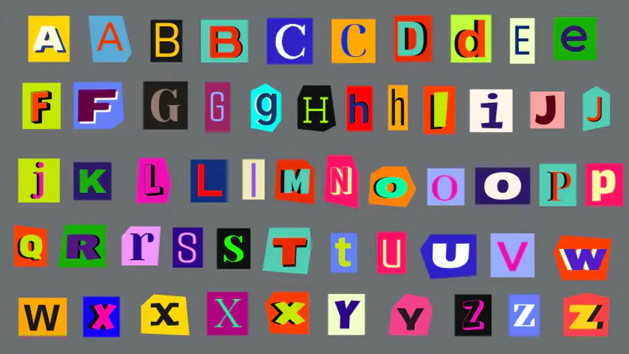 Movavi Video Suite 2025 Steam Edition - Cutout Alphabet Pack Screenshot 1