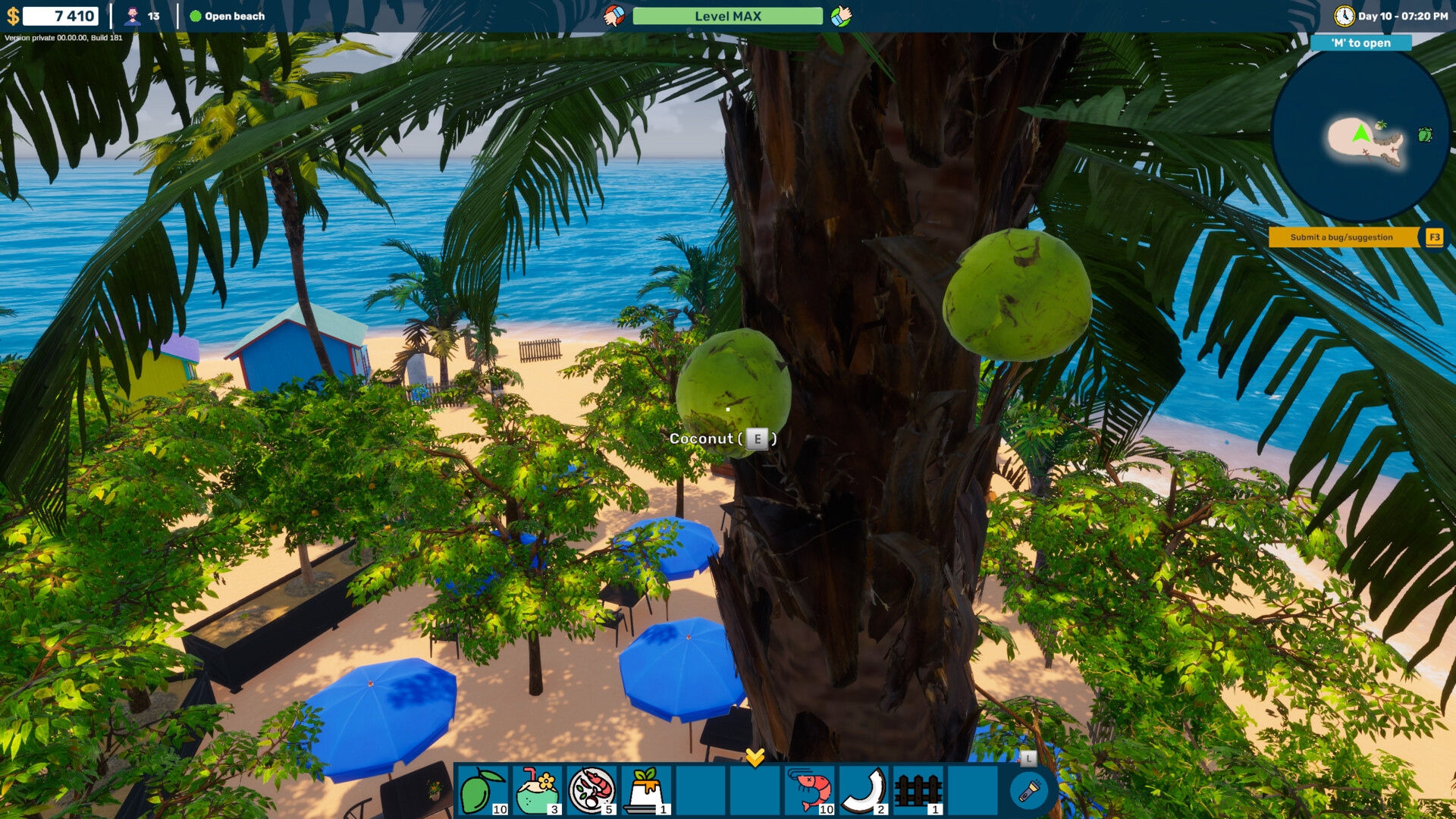 Paradise Beach Simulator Demo Screenshot 9