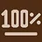 100%