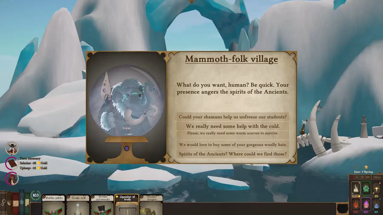 Spellcaster University - Gears and Gobelins Screenshot 6